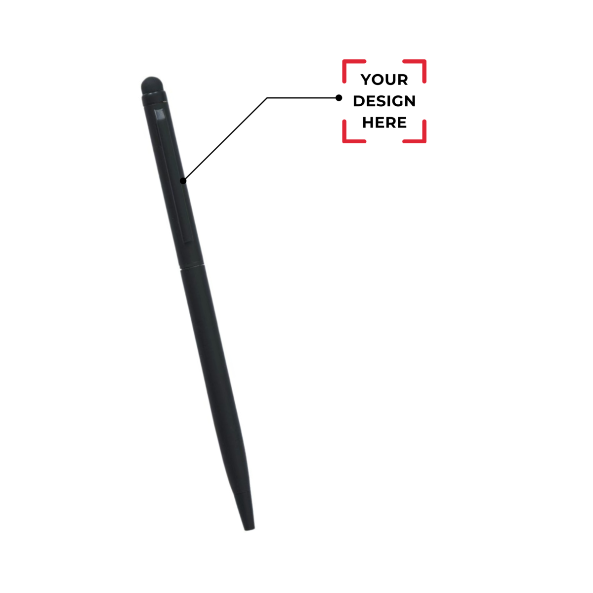 Custom Branded Stylus Metal Ballpoint Pen - Image 2