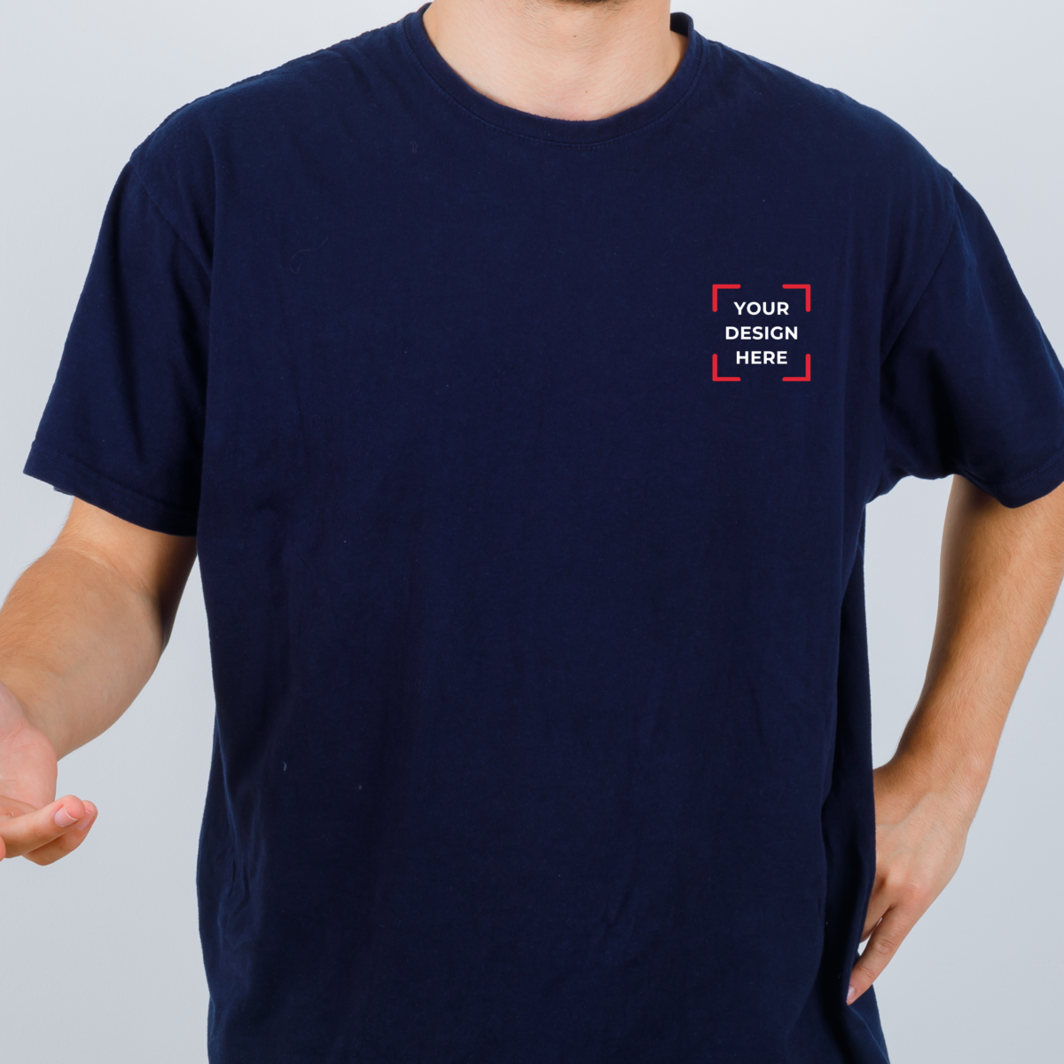 Custom Branded 180 GSM Round Neck T-Shirt - Image 5