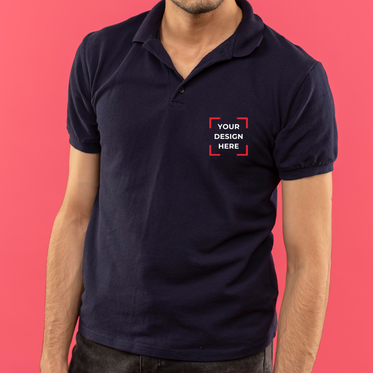 Custom Branded 240 GSM Polo T-Shirt - Image 4