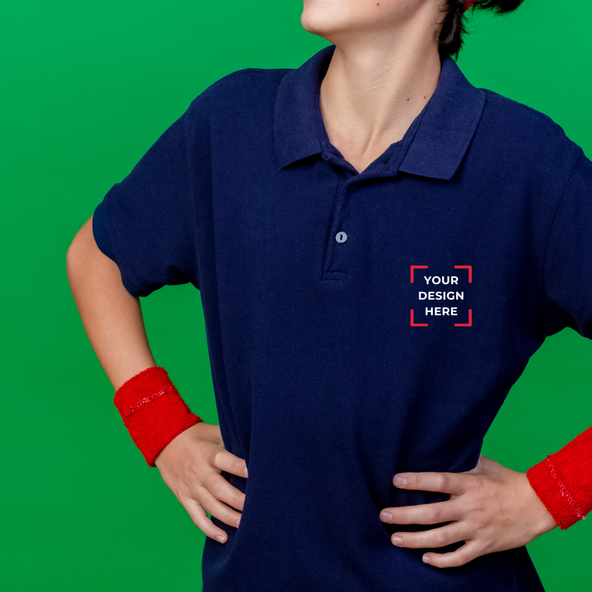 Custom Branded 240 GSM Polo T-Shirt - Image 3