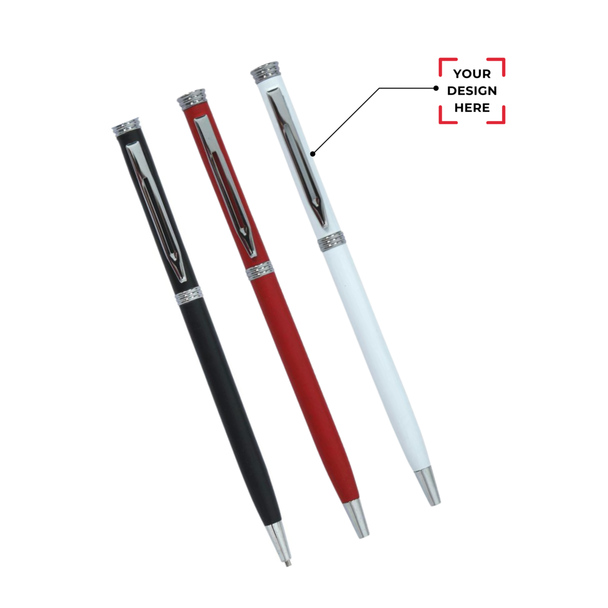 Custom Branded Gary Metal Ballpoint Pen - Image 2