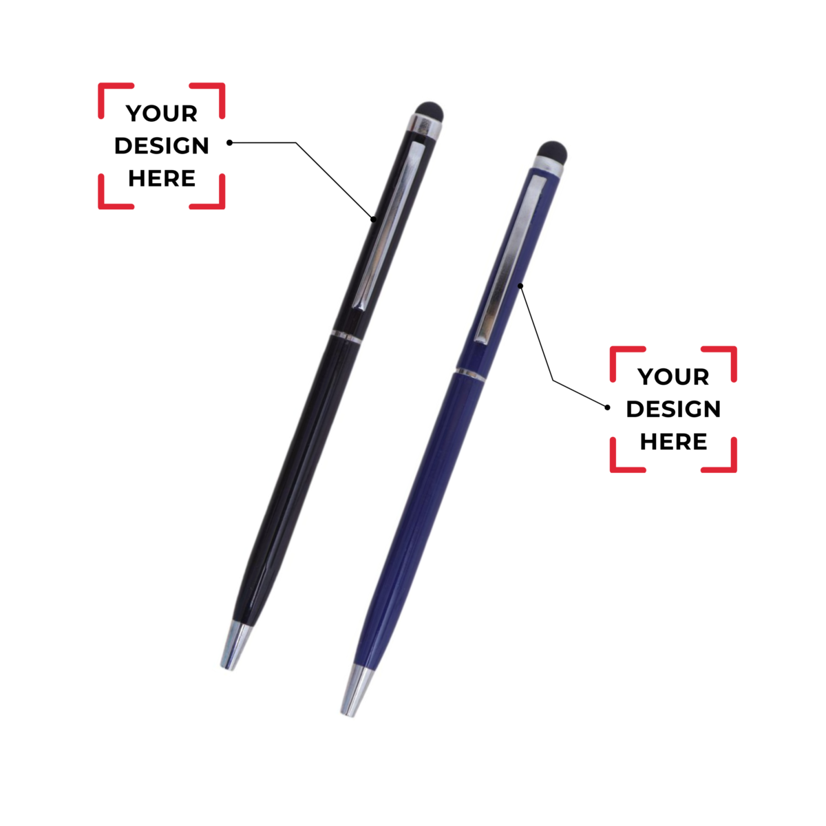 Custom Branded Stylo Metal Ballpoint Pen - Image 2