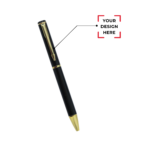 Custom Branded Steven Gold Metal Ballpoint Pen - Image 2